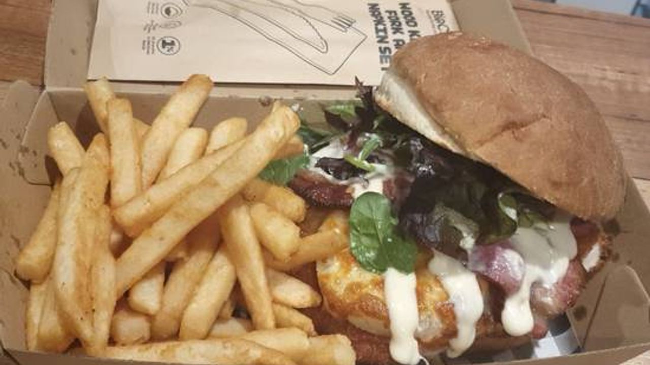Chicken burger