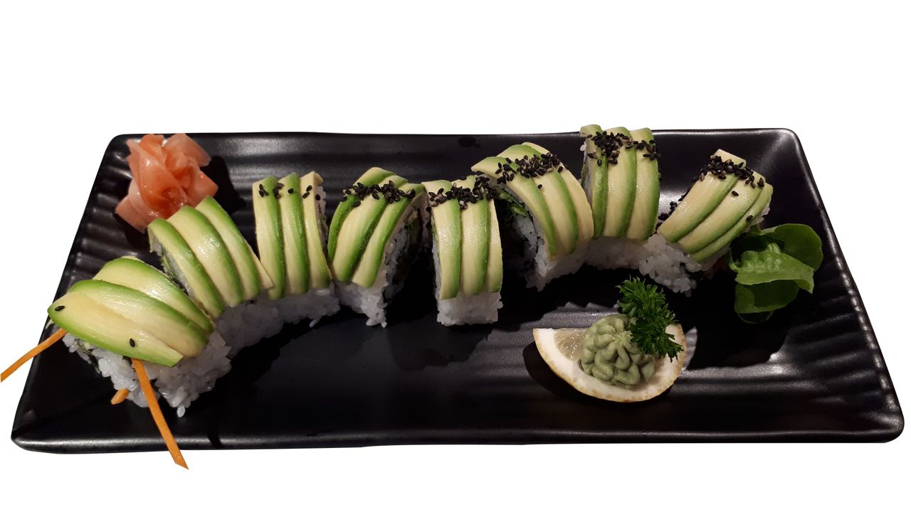 Caterpillar Roll (Vegetarian Roll)