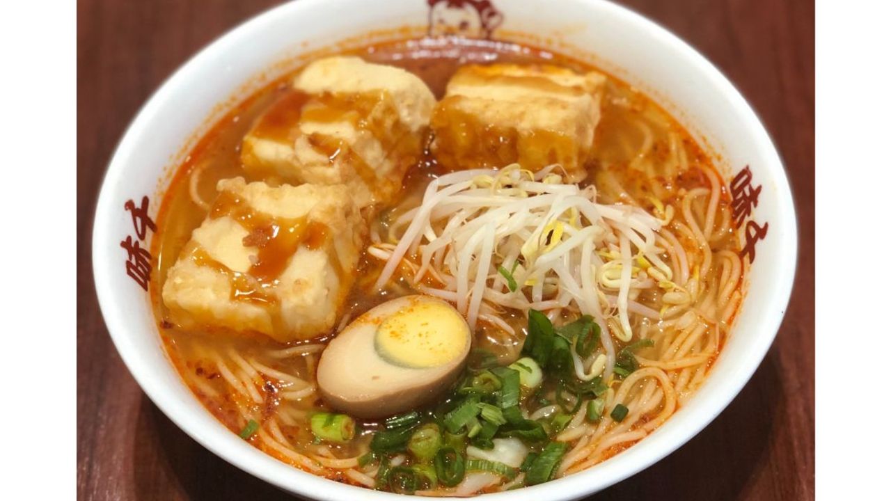 Tom Yum Tofu Ramen