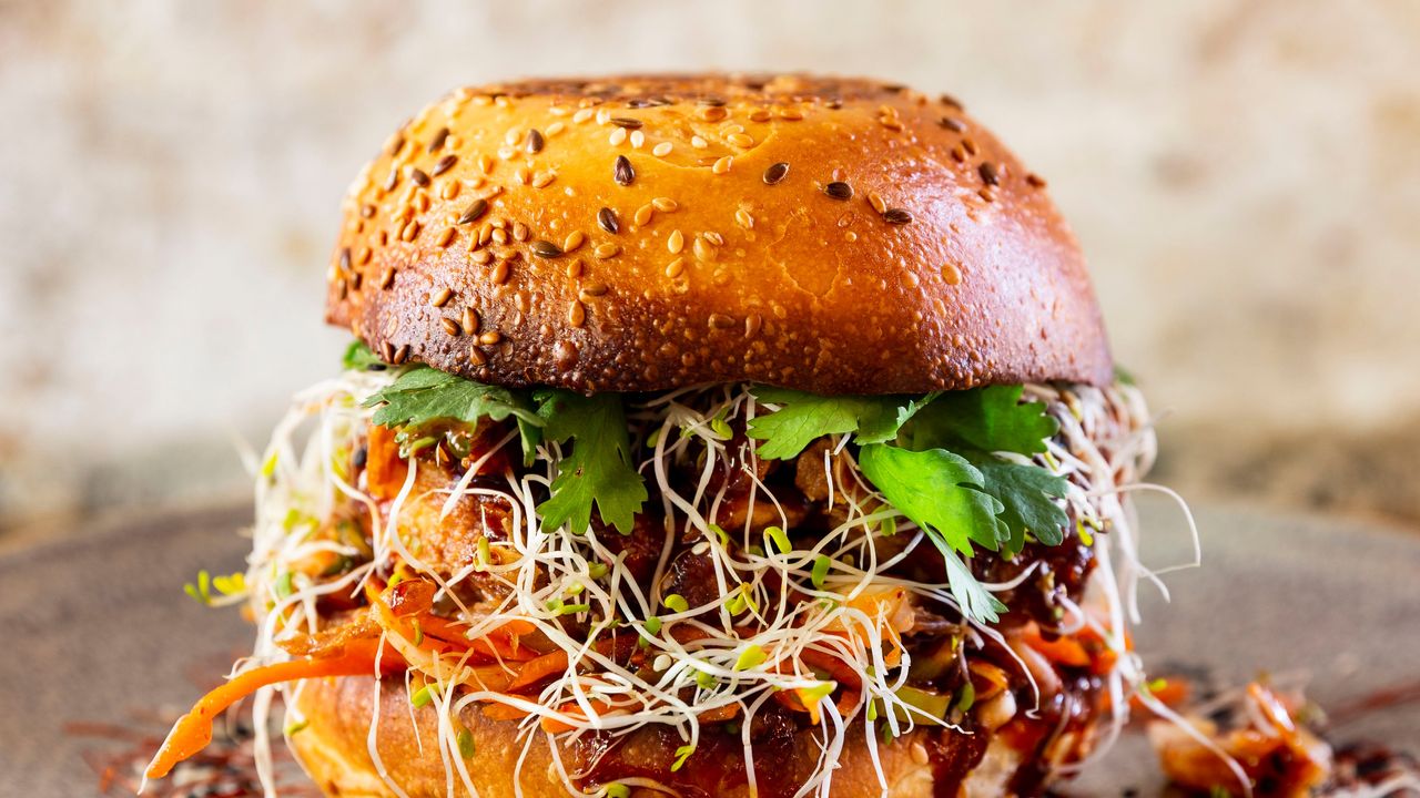 Korean Fried Chicken Brioche