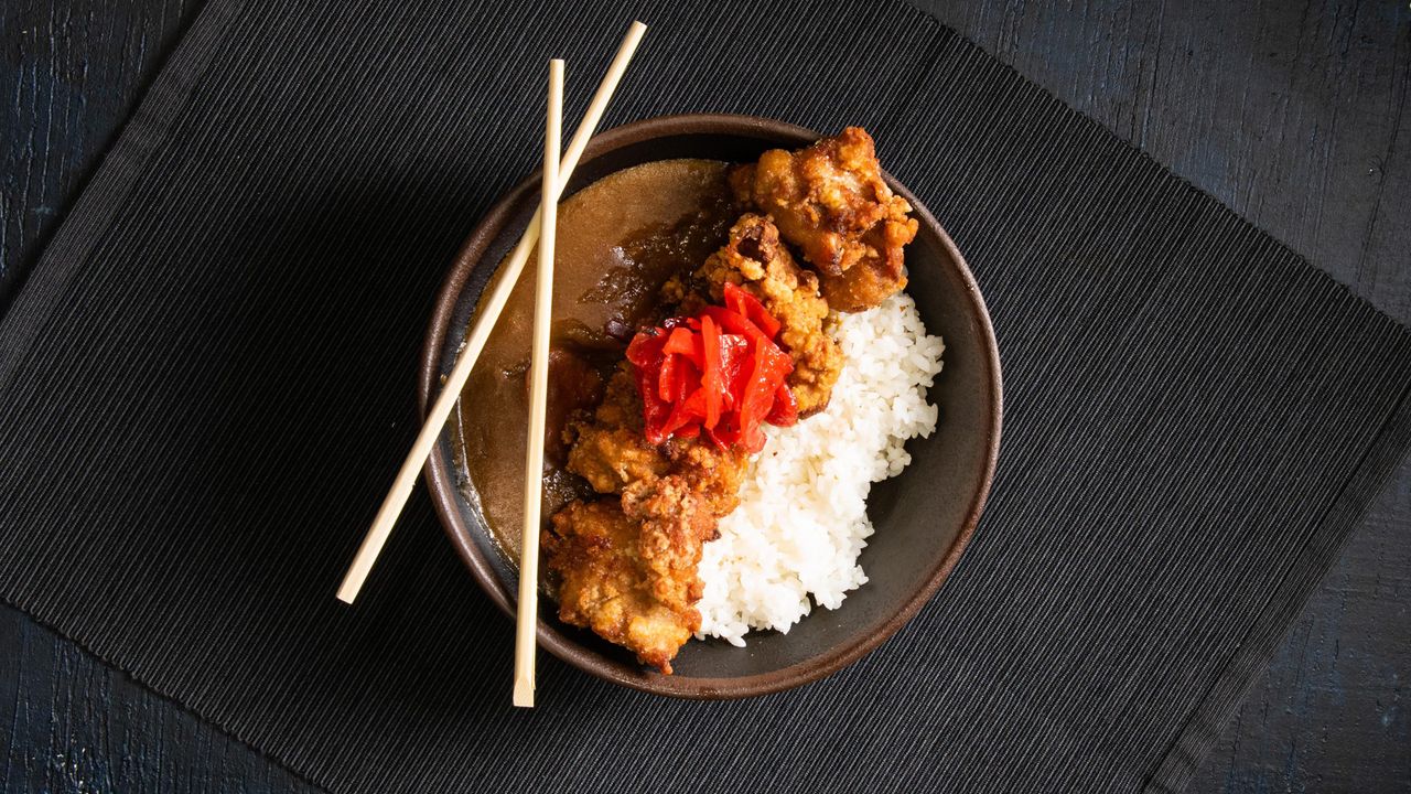 Chicken Karaage Curry Bowl