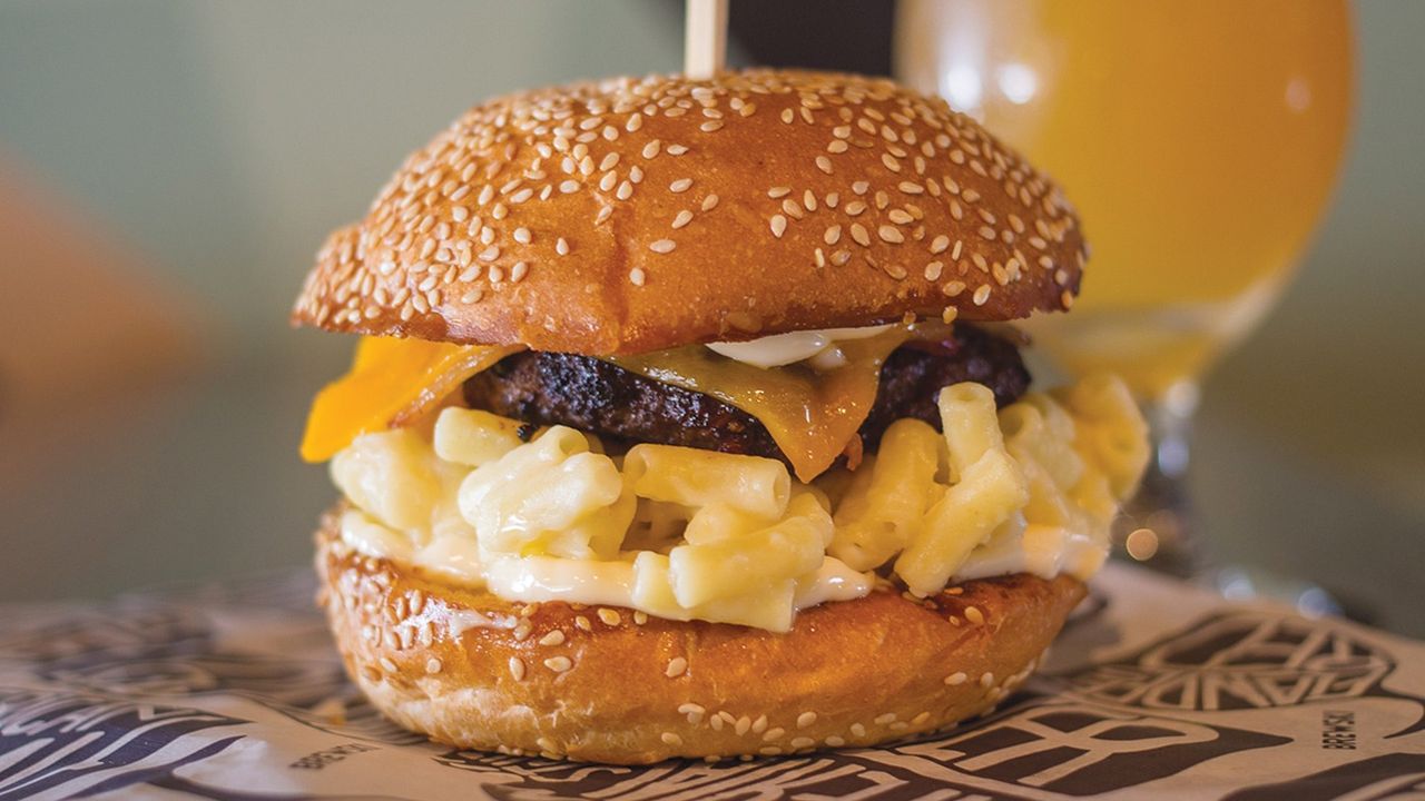 Mac & Cheese Burger