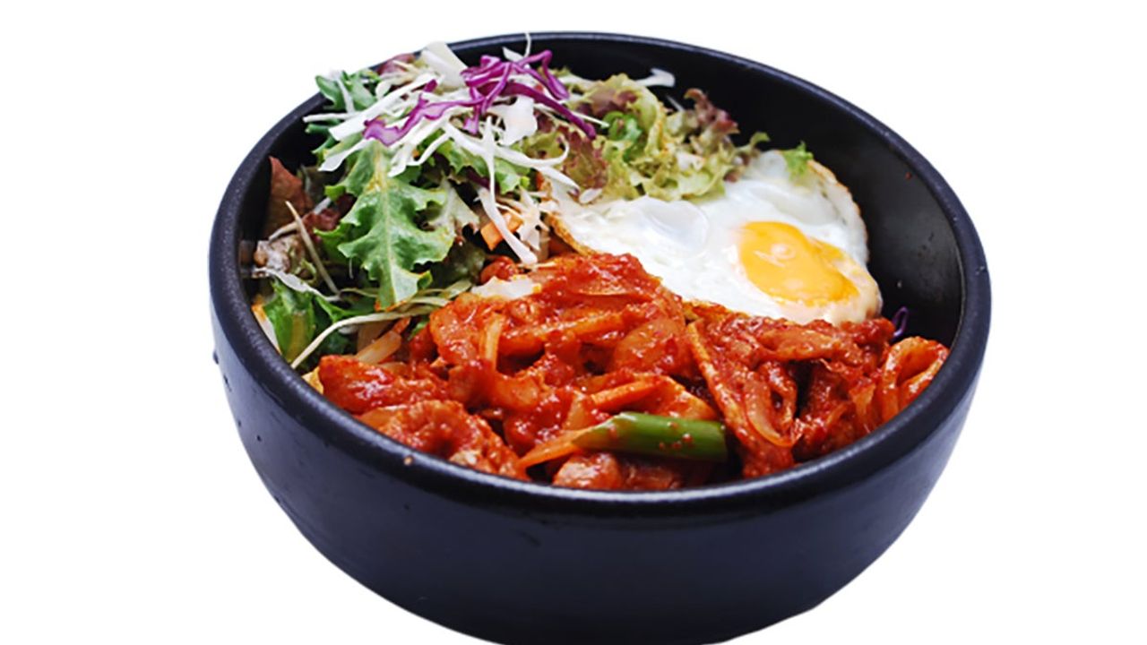 Chilli Pork Cheese Bibimbab