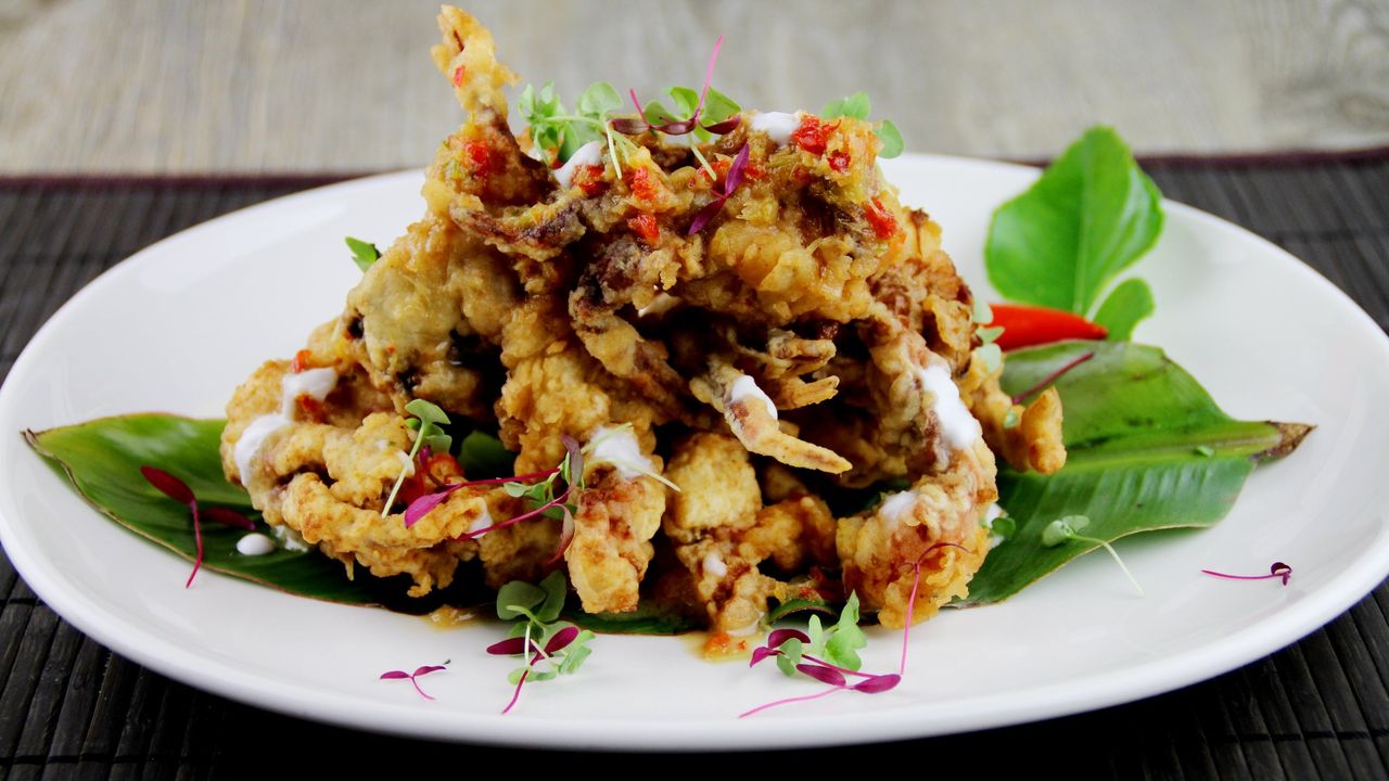 Soft Shell Crab With Chilli Jam (Medium Hot)