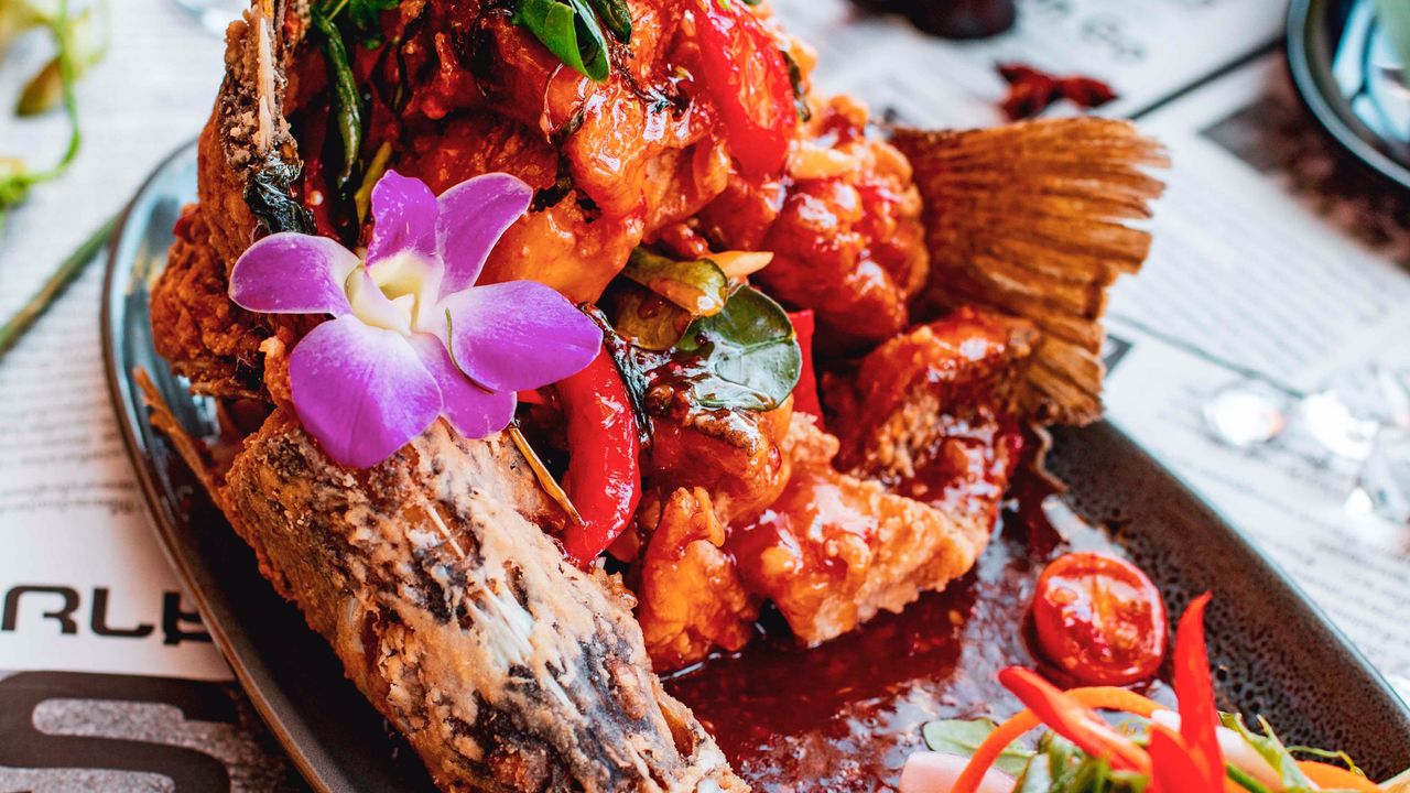 Deep Fried Barramundi