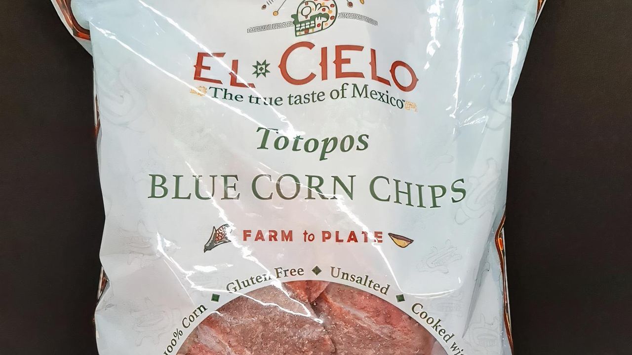 Blue Corn Tortilla Chips 250g