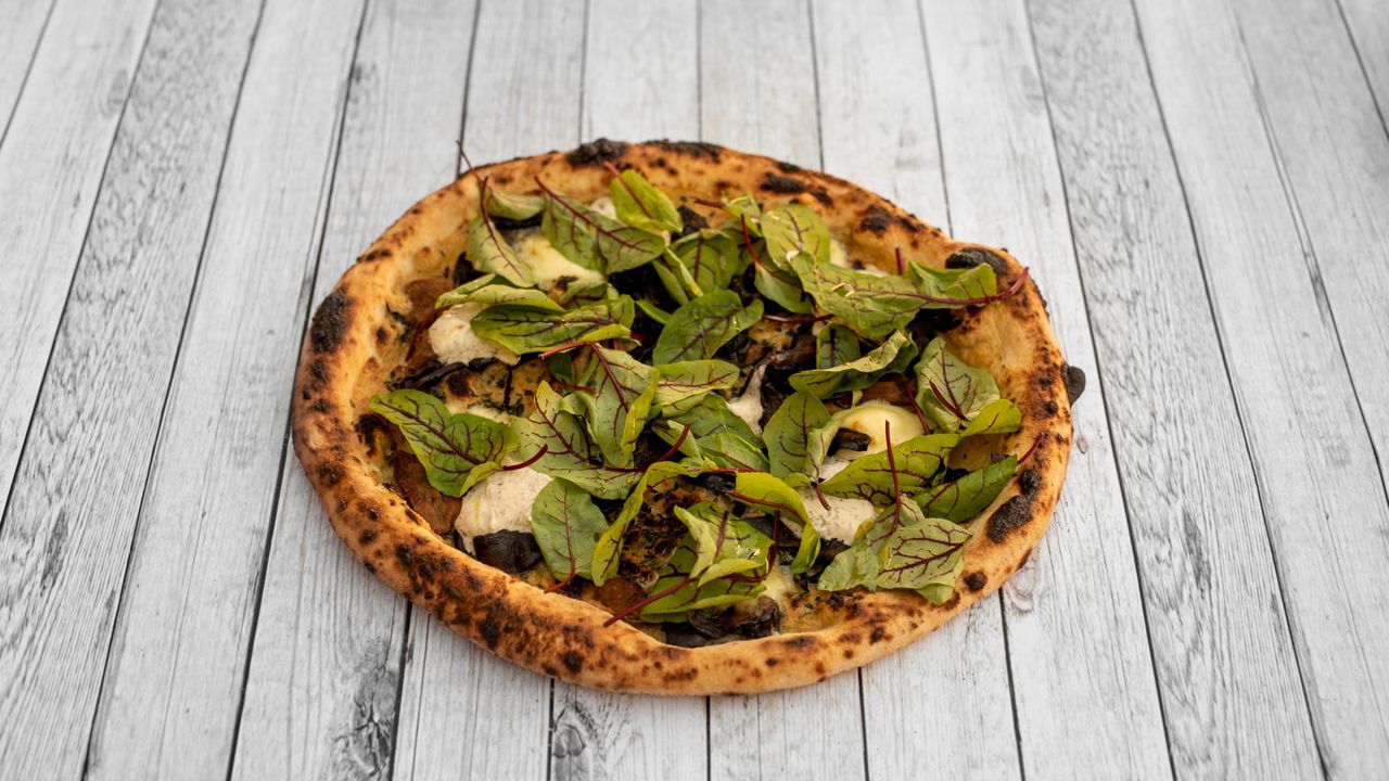 Mushroom Pizza