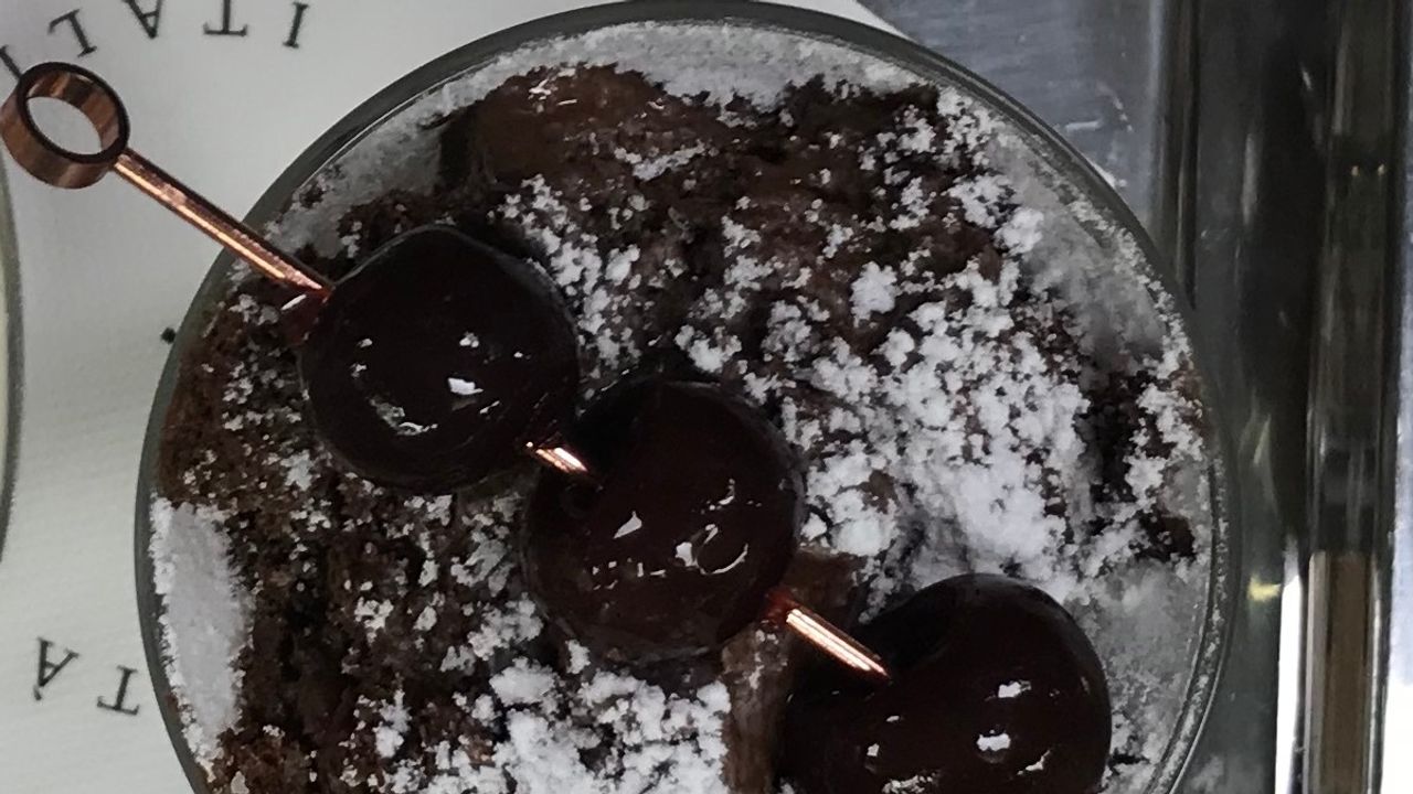 Our Dark Chocolate mousse