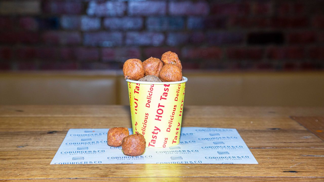 Kids Veggie Meat Ball box