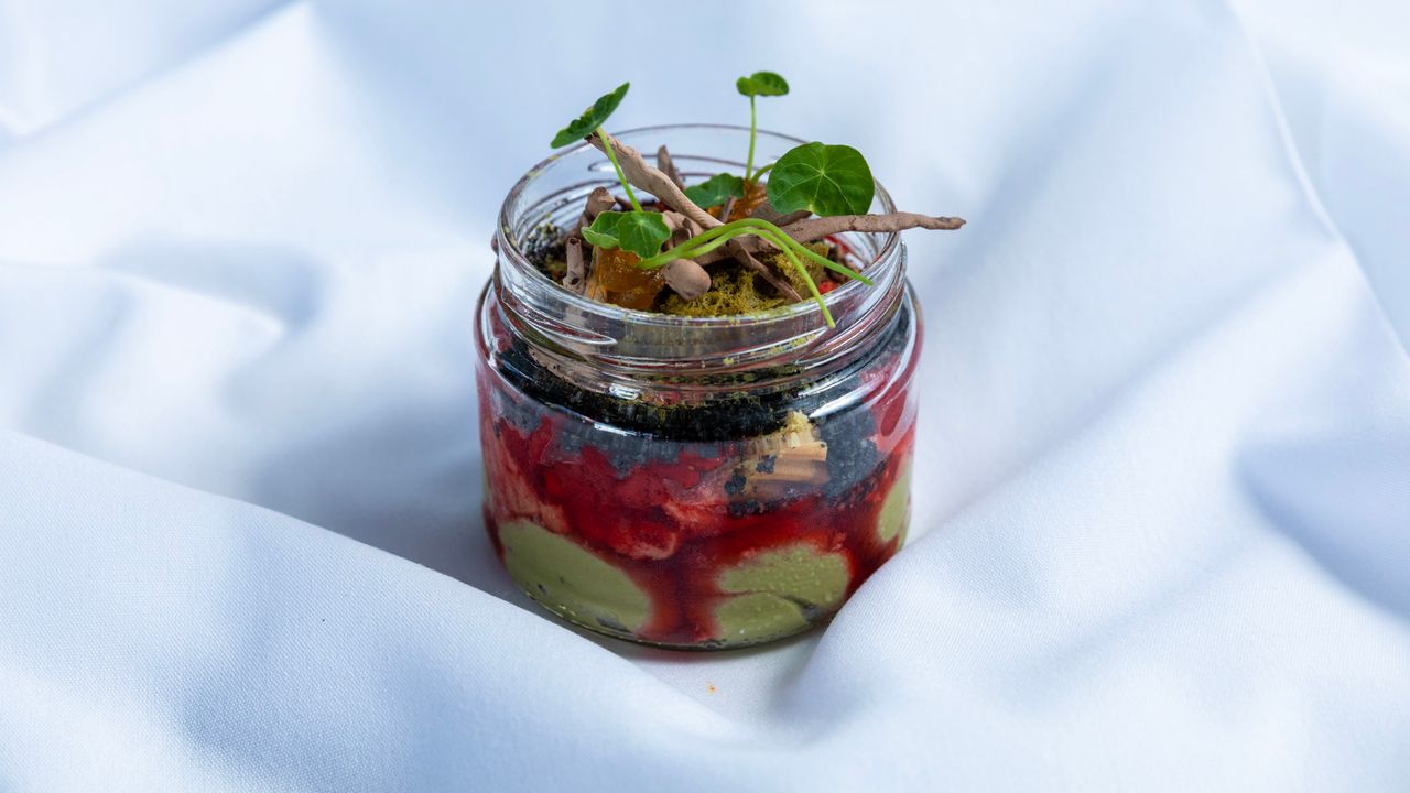 Cookie And Matcha Mousse