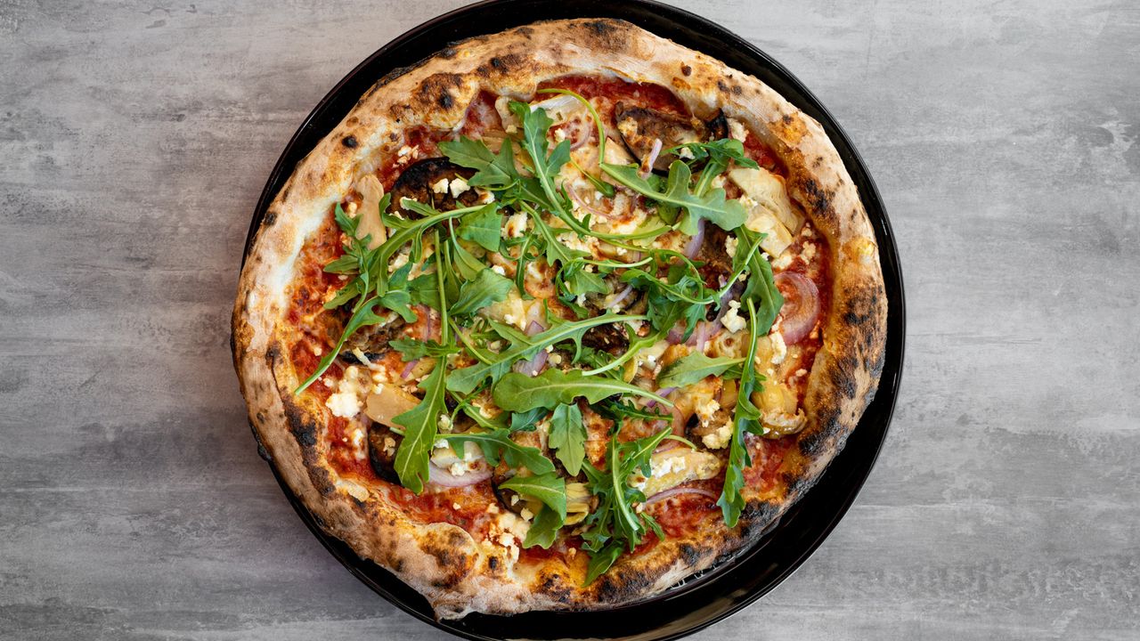 Vegetarian Gourmet Woodfired Pizza