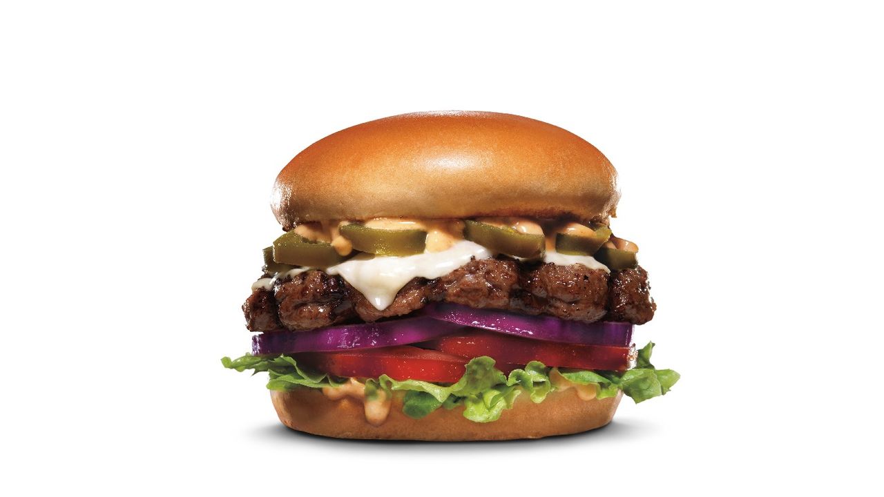 Jalapeño Char-Grilled Angus Burger