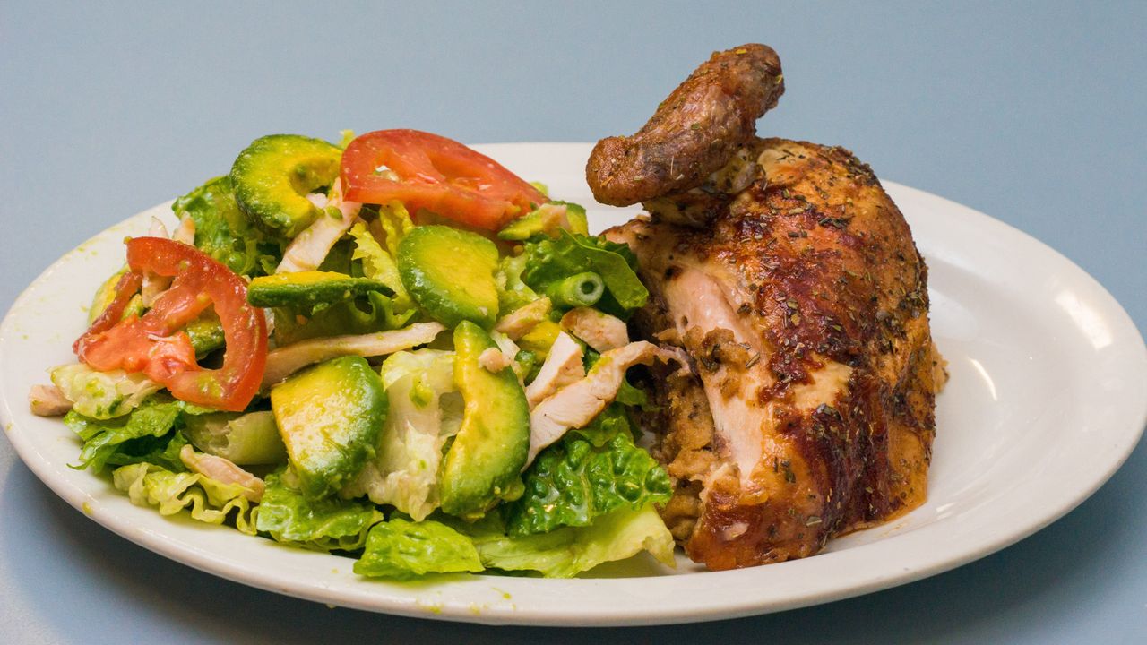 Chicken & Small Salad
