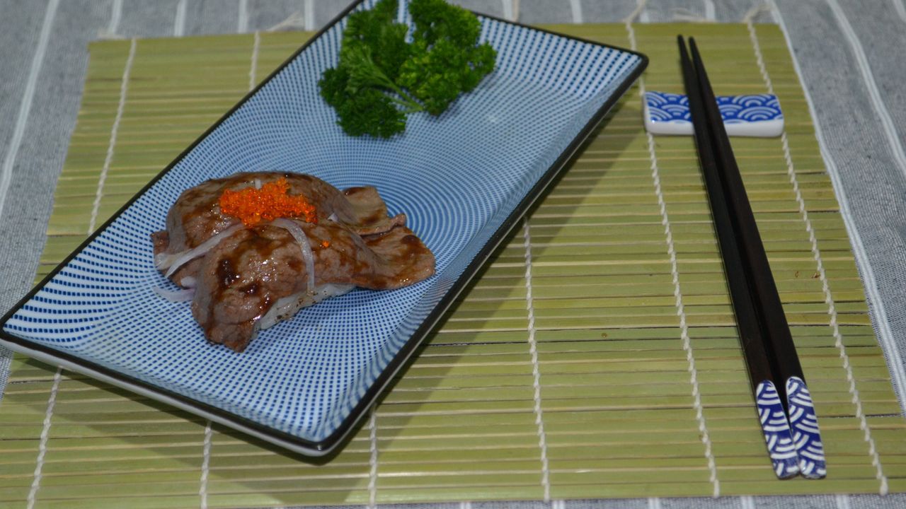 Grilled Wagyu Beef Nigiri (2pc)