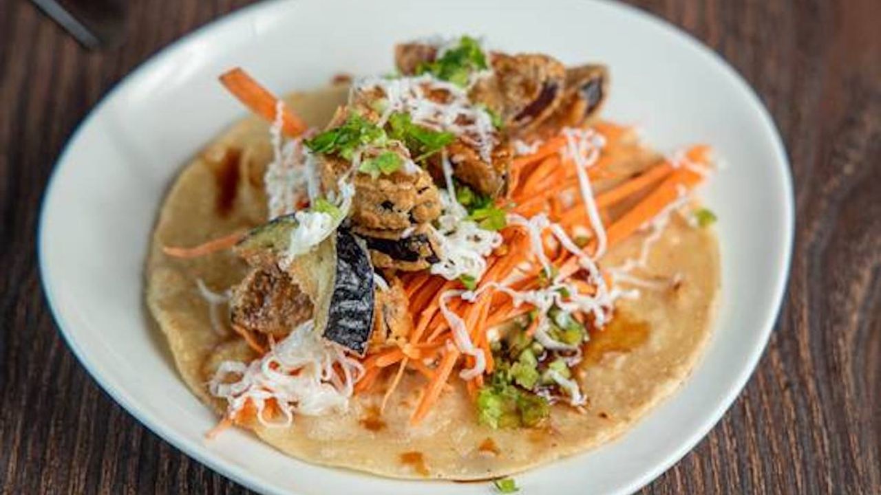 Korean Fried Eggplant
