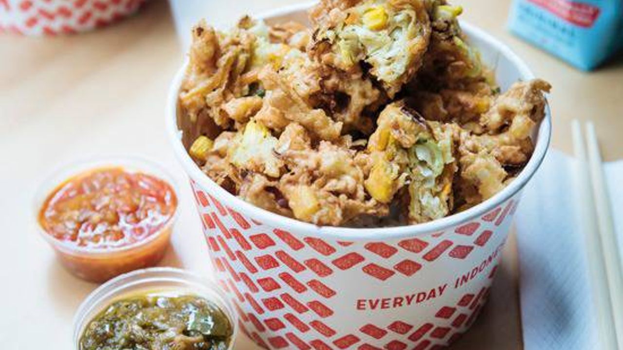 Bala Bala Corn Veggie Fritter