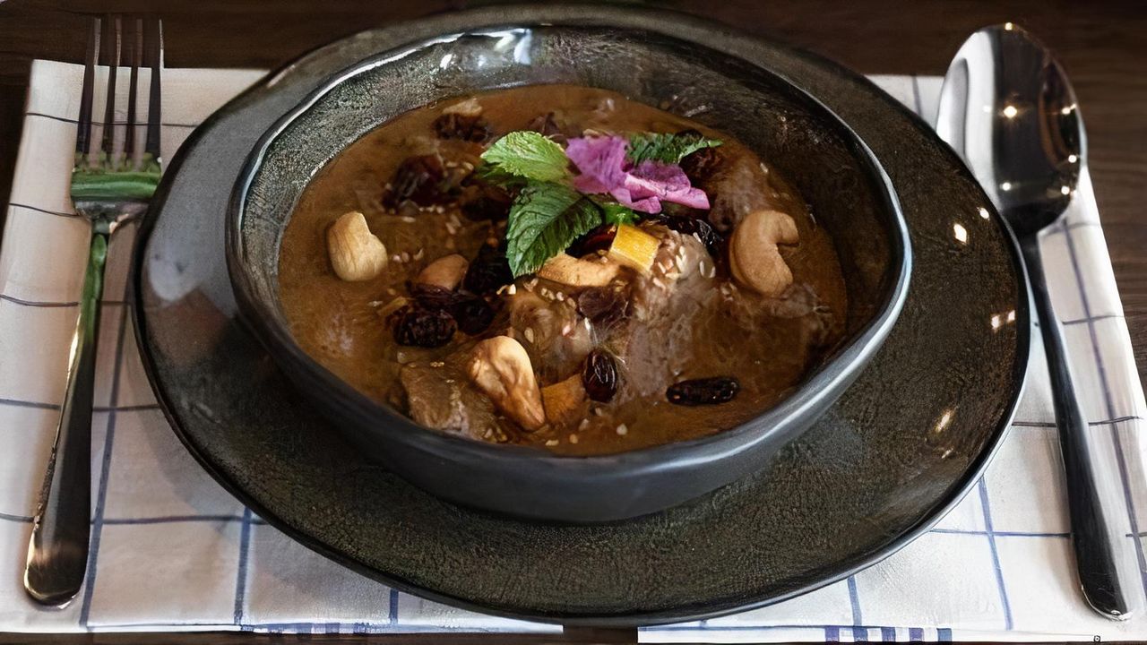 Slow Cooked Korma of Lamb