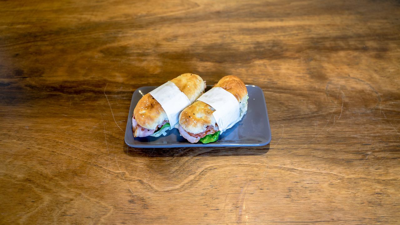 Salami Focaccia