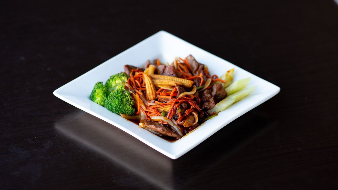 Beef with Mongolian Sauce