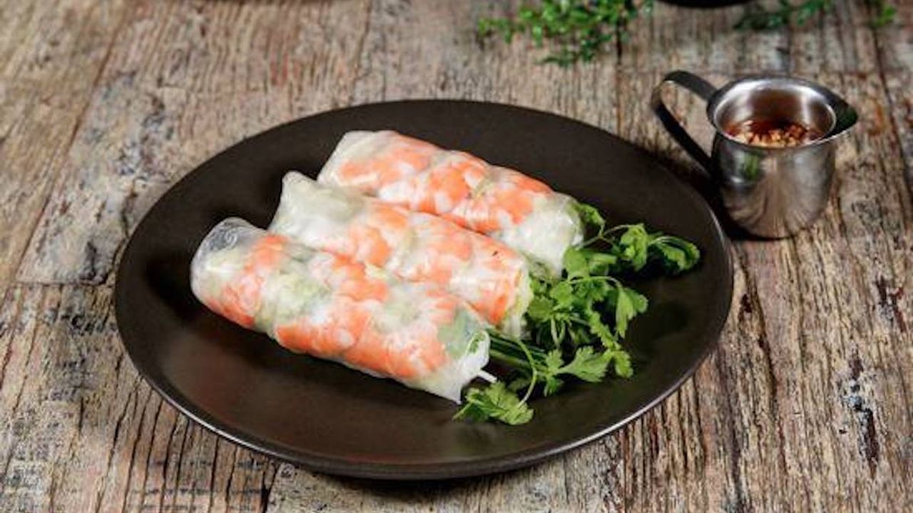 Prawn Rice Paper Roll (GF)(2 Pcs)