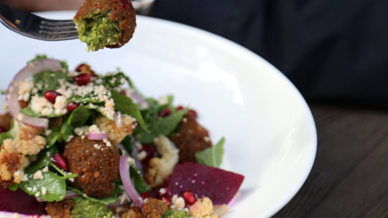 Falafel Salad (V) (GF) (VGO)