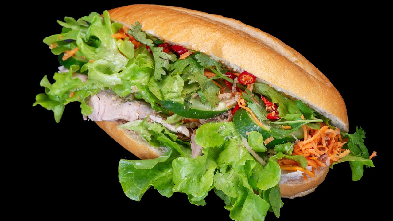 Grilled Lemongrass Chicken Banh Mi