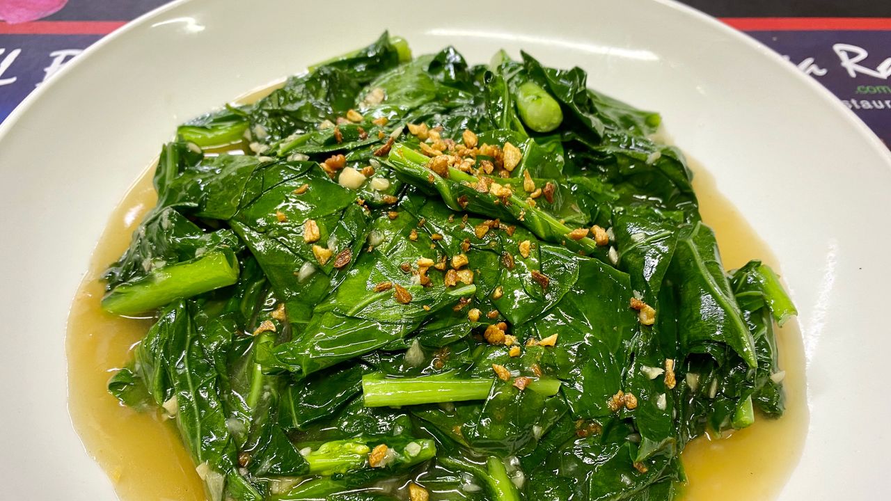 Chinese Broccoli with Garlic