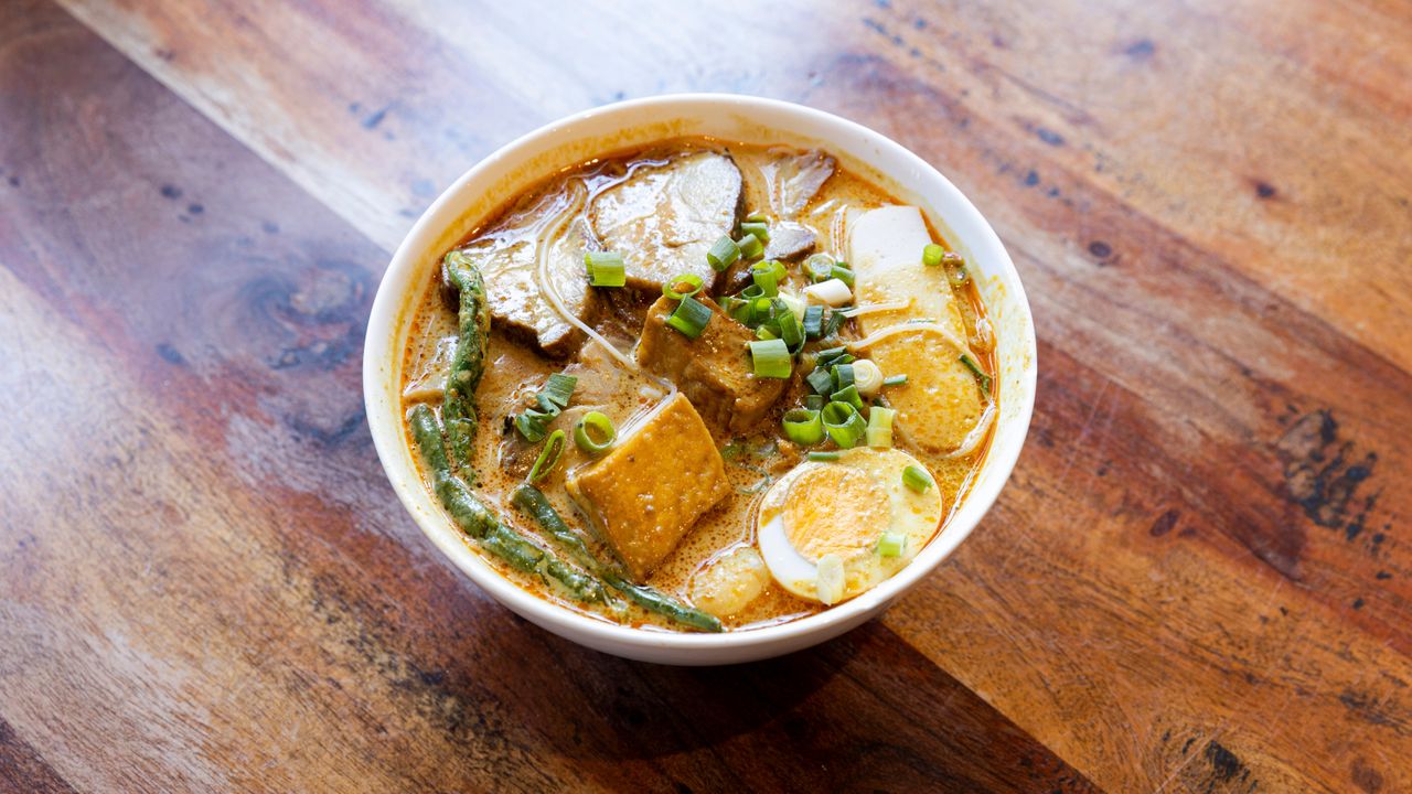 BBQ Pork Curry Laksa