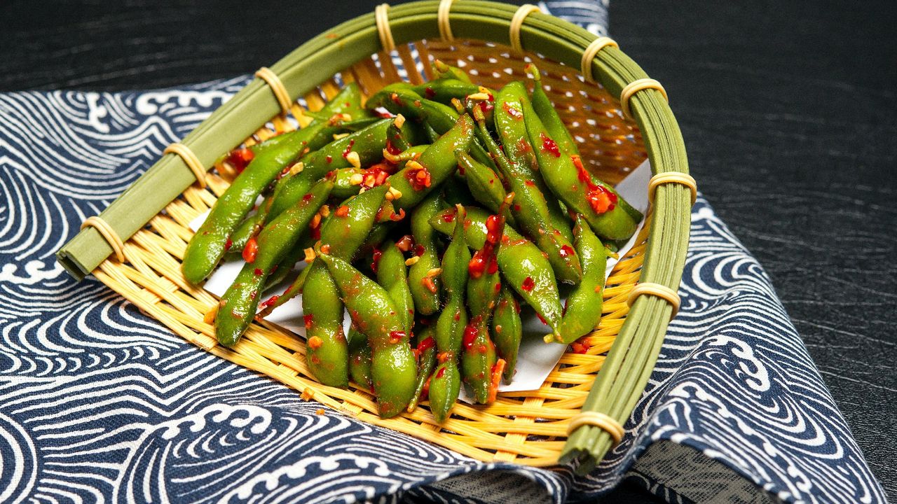 Spicy Edamame (GF)