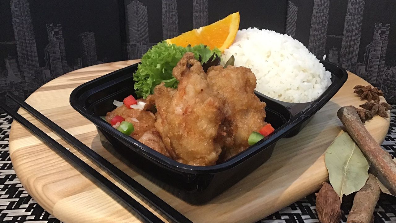 Salt and Pepper with Rice