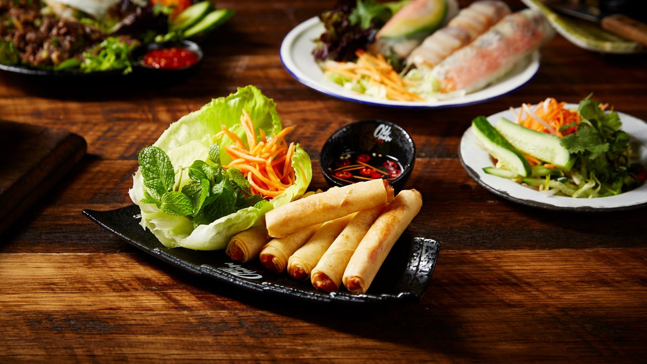 Chicken Spring Rolls