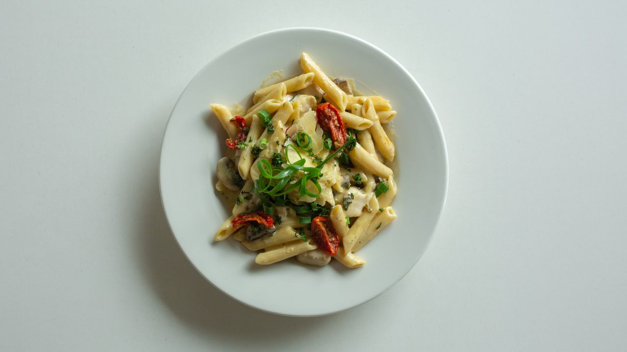 Penne Chicken and Mushroom