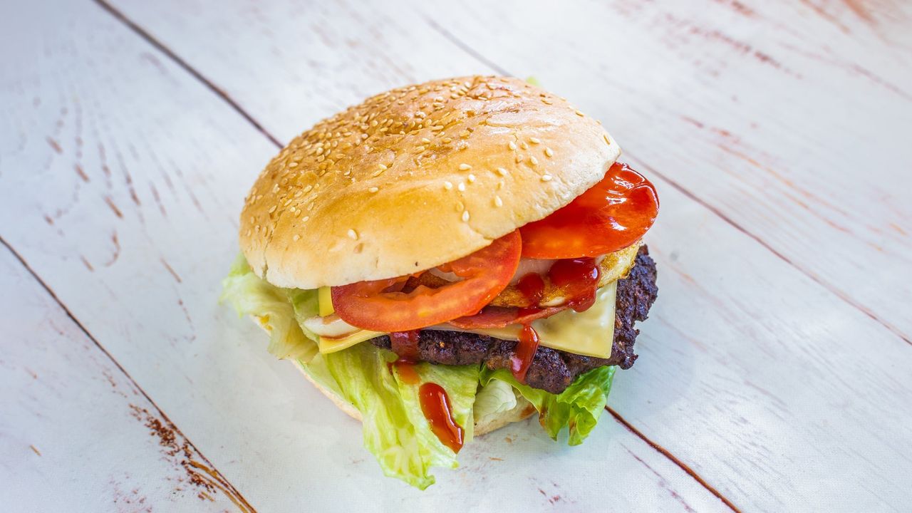 Hamburger with the Lot