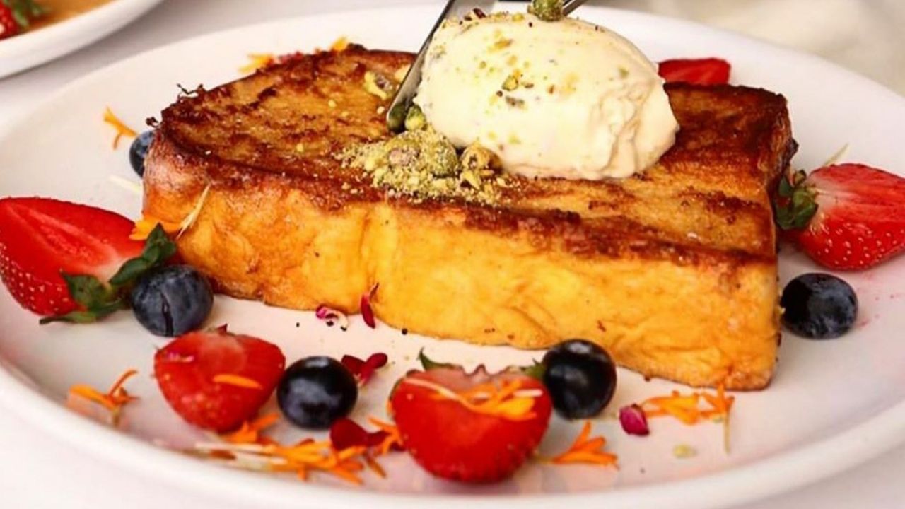 Nutella Filled French toast