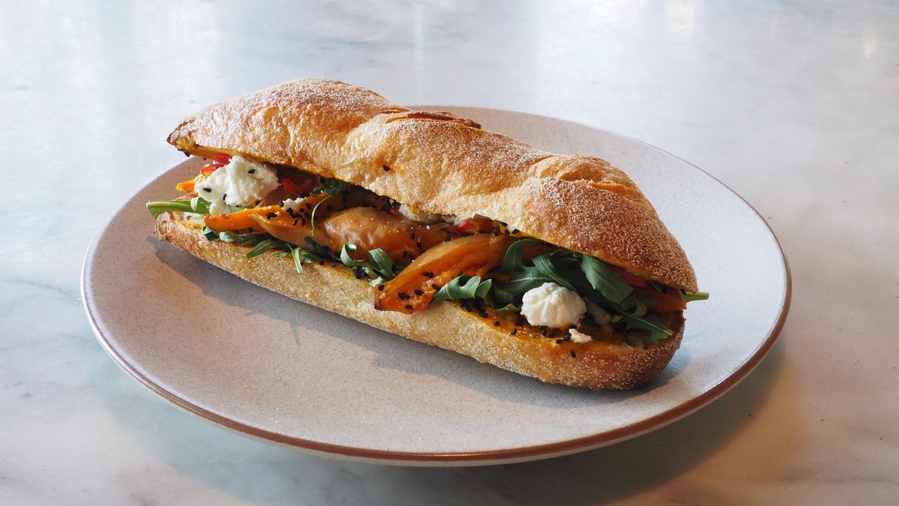 Veggie Ciabatta Roll