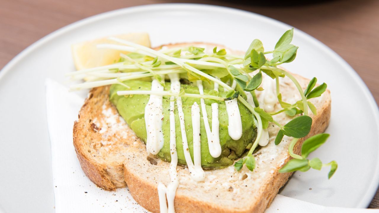 Smashed Avo on Sourdough Toast