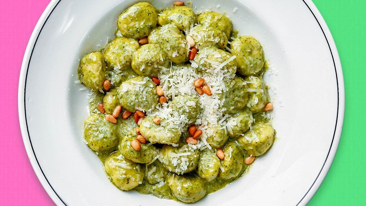 Handmade Gnocchi Pesto