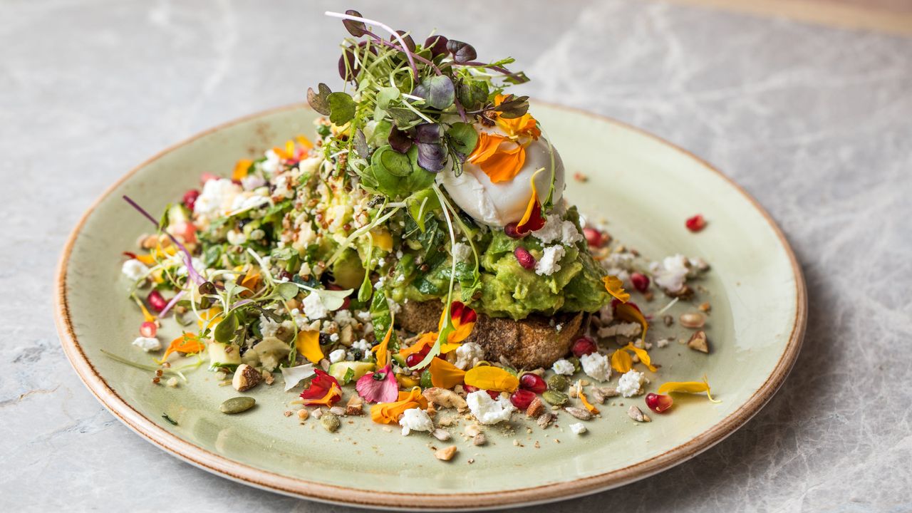 Quinoa Smashed Avocado