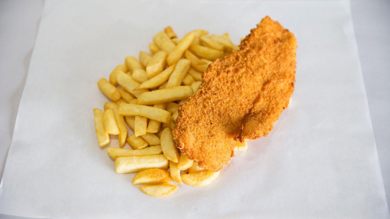 Crumbed Fish and Chips