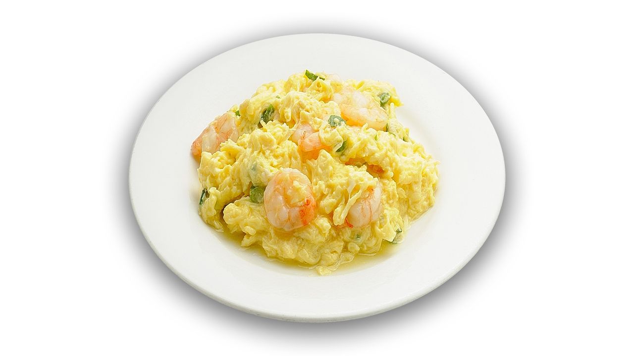 Scrambled Egg with Prawn