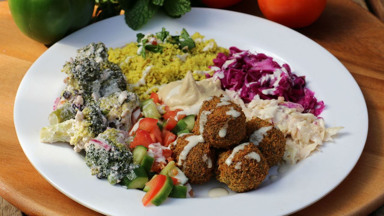 Build Your Own Falafel Plate