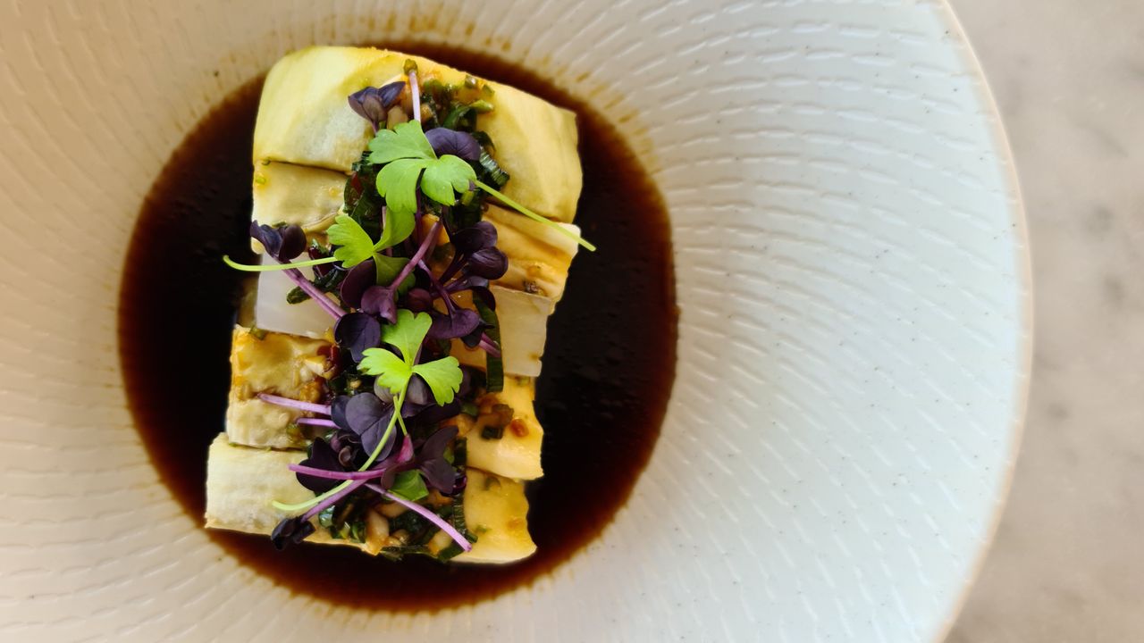 Steamed Eggplant Salad