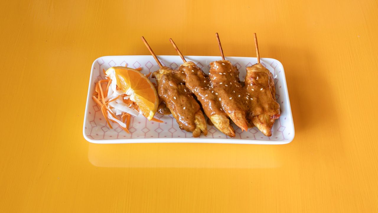 Satay Chicken (4pcs)