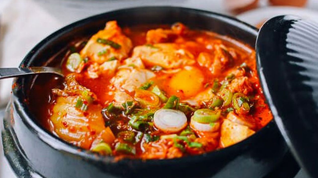 Silken Tofu Soup and Rice