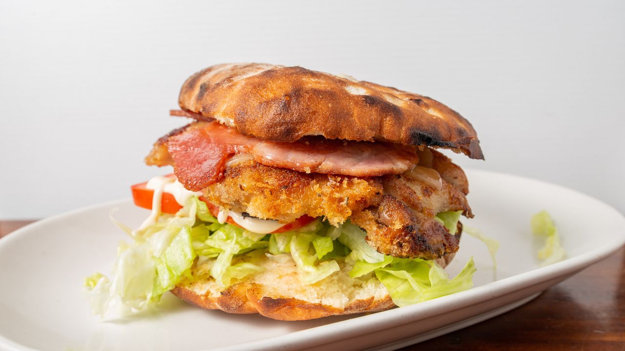 Chicken Schnitzel Burger