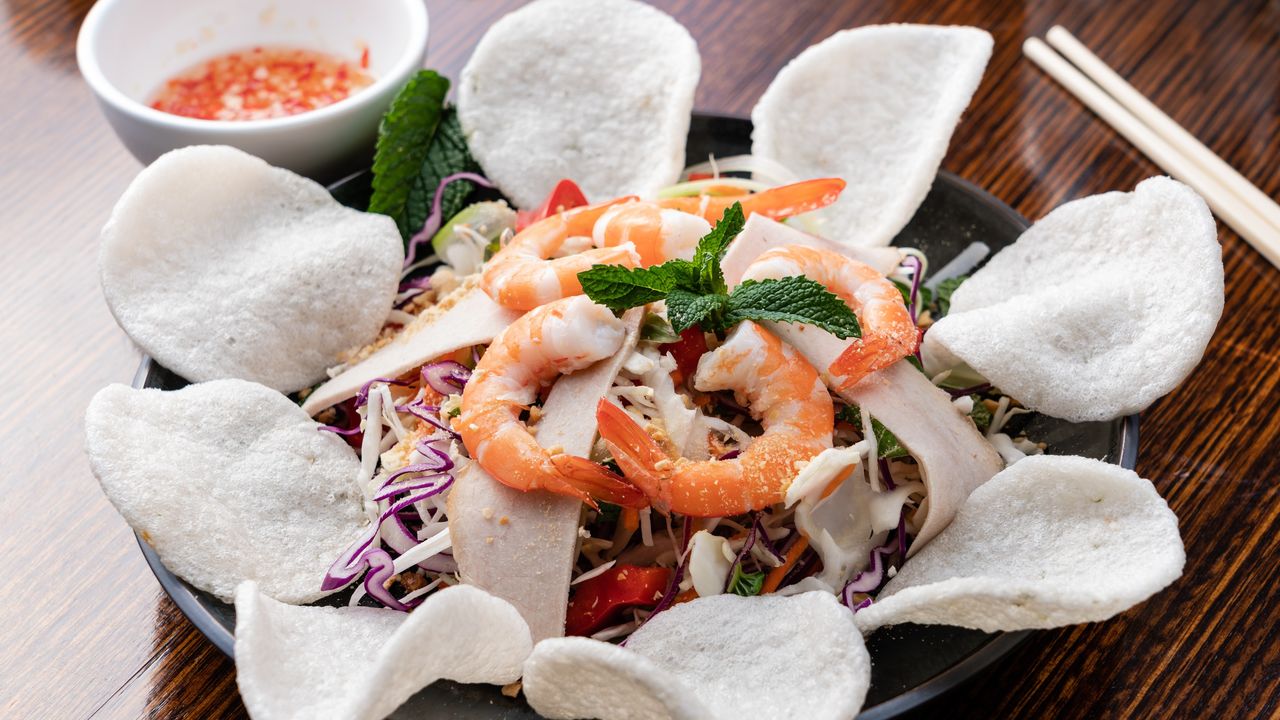 11. Prawn & Pork Salad