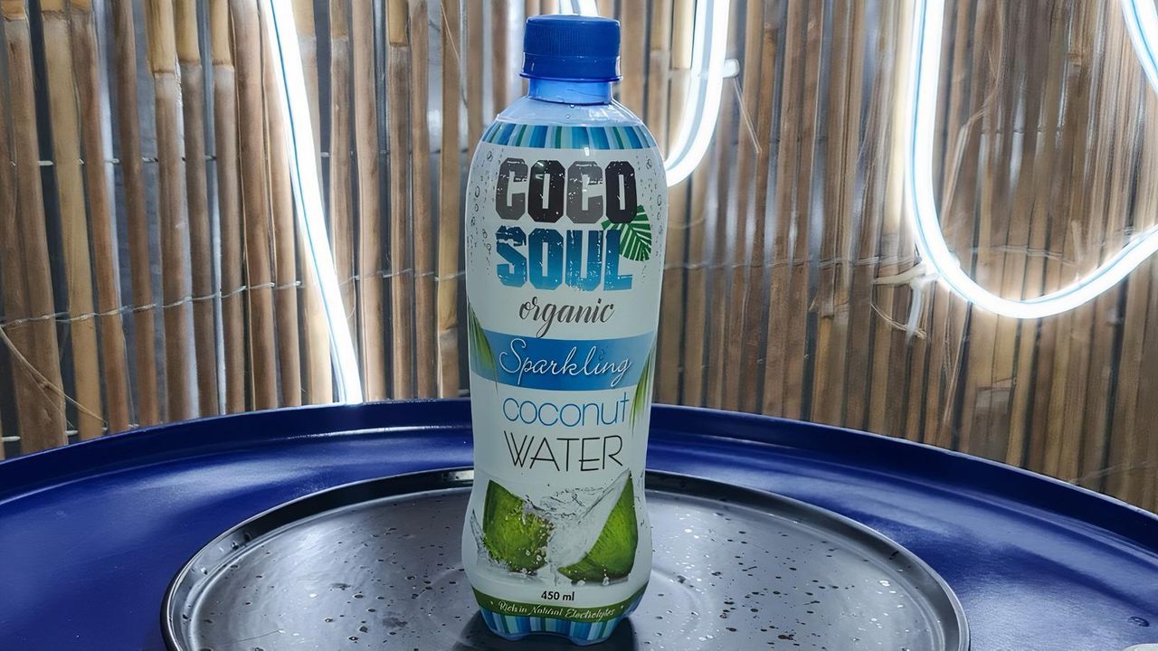 Coco Soul Sparkling Coconut Water 450ml