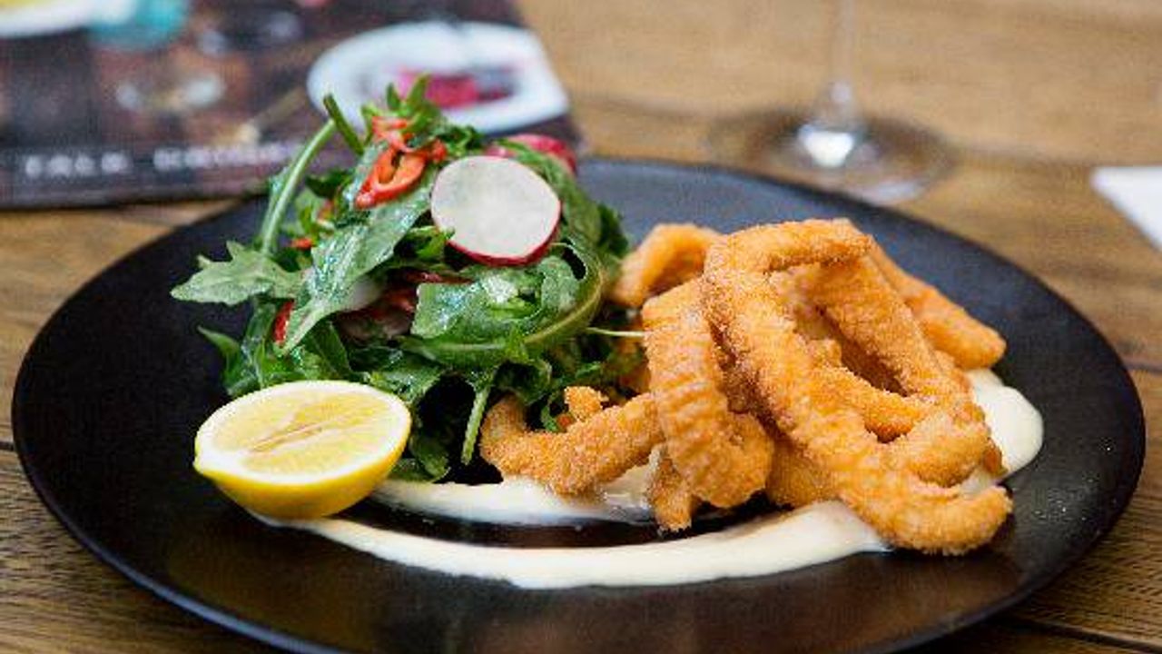 Salt and Pepper Calamari Plate