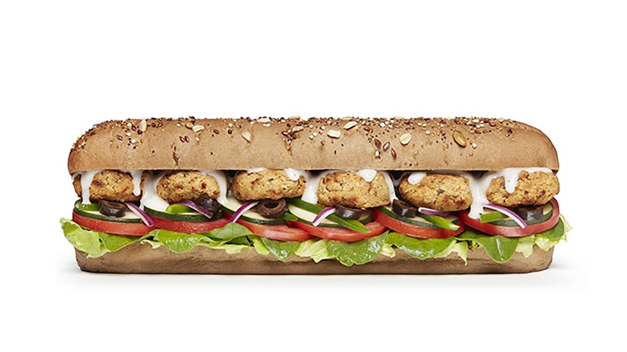 Smashed Falafel Subway Footlong®