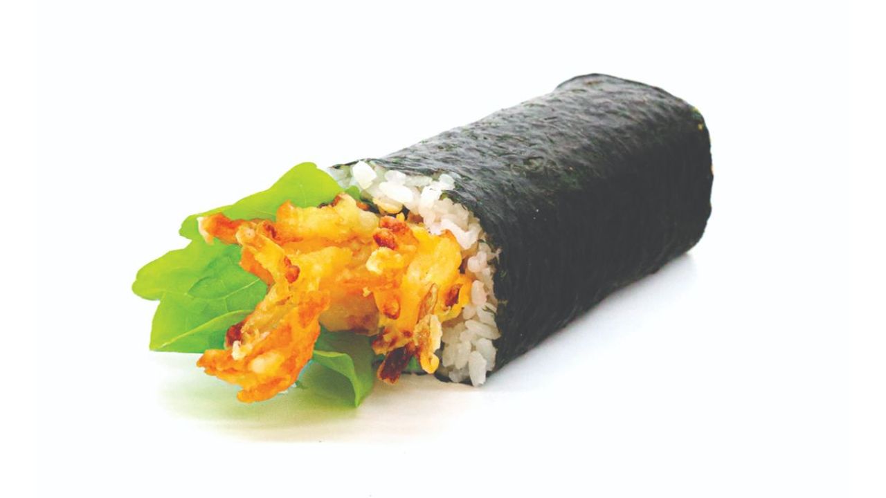 Vege tempura Hand Roll